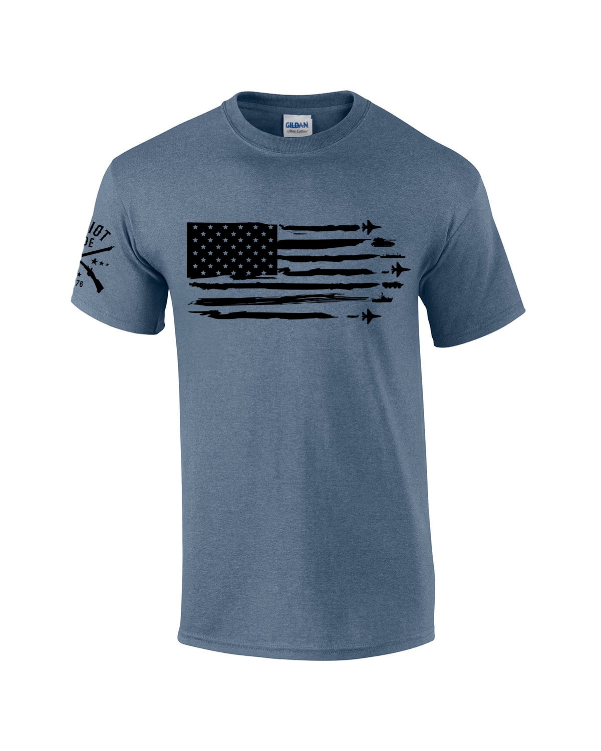Patriot Pride By Air, By Land, By Sea American Military Mens Short ...