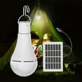 thumbnail image 4 of Bombilla LED solar impermeable con control remoto y temporizador, iluminación exterior, ideal para jardín, senderismo, 4 of 5