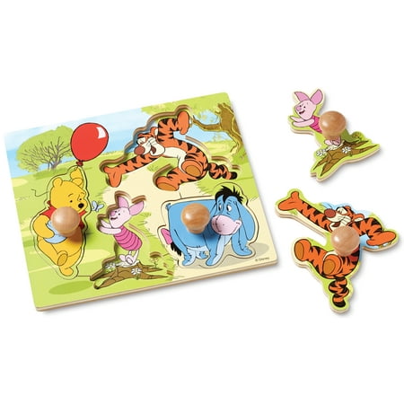 Melissa Doug Disney Baby Winnie The Pooh And Friends Jumbo Knob