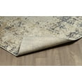 thumbnail image 2 of 8' x 10' Muted Grey Ivory Medallion Distressed Rug, 2 of 4