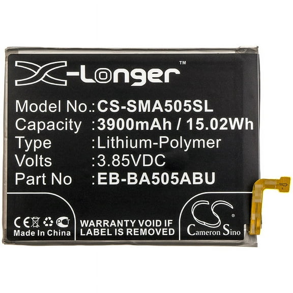 3900mAh EB-BA505ABN EB-BA505ABU GH82-19269A Battery for Samsung SM-A205U SM-A205GN/DS SM-A205W SM-A205YN SM-A505G SM-A205P SM-A5