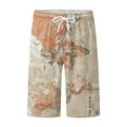 thumbnail image 4 of ZMHEGW Men Swim Trunks Bathing Shorts Print Khaki M, 4 of 4