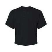 The Twilight Zone - White Logo - Juniors Cropped Graphic T-Shirt