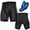 Blue, variant on Suodoka Men Bike Padded Shorts Anti-Slip Leg Grips 3D Thickened Foam Bicycle Underwear Cycle Riding Flexible Waist Band Commuting Tights - Black, X-Large (11.81 in / 30.00 cm)