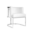 thumbnail image 1 of Home Gear Barrel Dining chair with Hexagon pattern back, 1 of 2