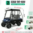 thumbnail image 5 of LUPPLE 2 Passenger Golf Cart Enclosure 59" Rain Cover for EZGO TXT RXV 2 Seat, 5 of 8