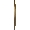 thumbnail image 4 of Ekena Millwork 26 5/8"OD x 4 1/2"ID x 1 3/8"P Loera Ceiling Medallion (Fits Canopies up to 6 1/4"), Hand-Painted Pale Gold, 4 of 5