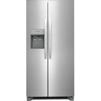 Frigidaire FRSS2323AS 22 Cu. Ft. 33" Standard-Depth Side by Side Refrigerator, Stainless Steel
