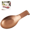 thumbnail image 5 of Cuchara resto utensilio espátula soporte cuchara cocina encimera cocina acero inoxidable estufa superior oro rosa, 5 of 5