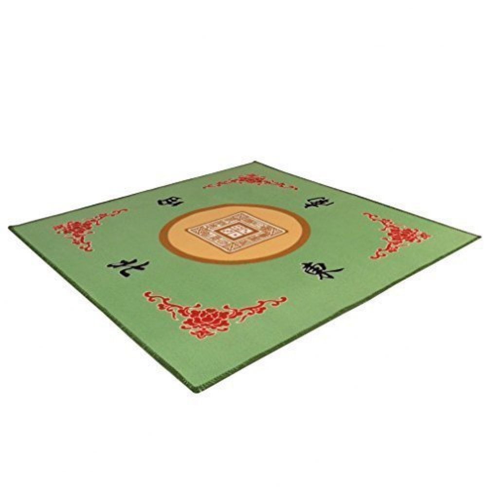 Mah jong Mat Paigow Card Game Table Cover Mah jongg Mahjongg Green