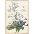 thumbnail image 2 of Pierre Joseph Redouté 18x24 Black Ornate Framed Double Matted Museum Art Print Titled: A Bouquet of Flowers with Insects, 2 of 5
