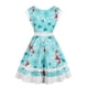 thumbnail image 4 of Vestido De Noche Manga Corta Mujer Cuello Redondo Alce Navidad Prom Usar Diario Ocasiones Especiales METRO Baoblaze Vestido de Navidad para mujer, 4 of 8