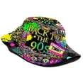thumbnail image 2 of Sombrero de pescador Retro de los años 80 y 90 para hombre y mujer, gorra plegable para el sol, accesorios para fiesta Rave, sombrero de pescador, 2 of 5