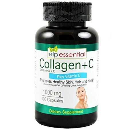 Collagen + C Type Collagen plus Vitamin C, 100 Capsules