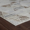thumbnail image 2 of HomeRoots 558852 4 x 6 ft. Abstract Distressed Rectangle Area Rug, Beige & Brown, 2 of 6