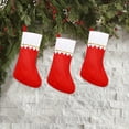12pc 14 Inch Letters Christmas Stockings Christmas Stockings Large Stockings Red Stockings