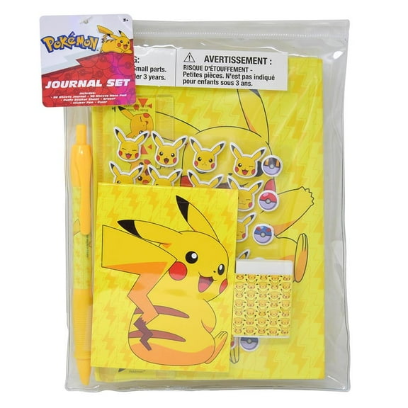 Pokemon Journal Set in PVC Zipper bag