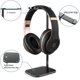 thumbnail image 2 of Soporte para auriculares, soporte de escritorio para auriculares, soporte universal de aluminio para AirPods Max, HyperX Cloud II, Beats, Sony, PS5, Sennheiser PC Gaming H, 2 of 5