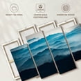 thumbnail image 6 of Elephant Stock Vang Vieng Mountain Range Wall Art - Horizontal Multi Panel Canvas - Living Room Wall Decor - Nature Multi Panel - Black And Blue Decor - 36" x 22", 6 of 8