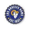 thumbnail image 2 of Los Angeles Rams Sign Bottle Cap Style, 2 of 2