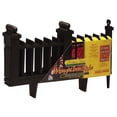 thumbnail image 2 of Estate Series Wrought-Iron Style Border Fencing – Resin Construction – 10 Feet - Black, 2 of 7