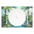 thumbnail image 2 of Ryvnso Placemats Set of 4 Tropical Forest Dining Mats Heat-Resistant Non-Slip Washable Table Mat, 2 of 8