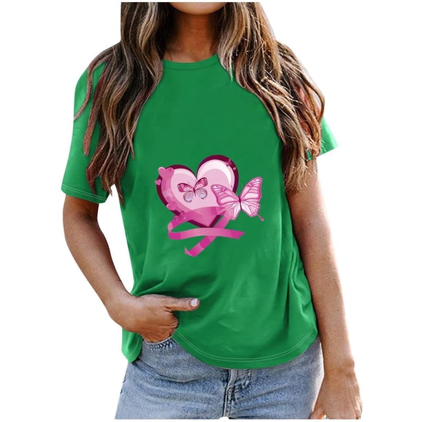 Fiudx Ofertas Del Día Camisa de Pollo de Moda para Mujer Linda Granja Camisetas Mamá Causal Manga Corta Camisetas Tops Blusas
