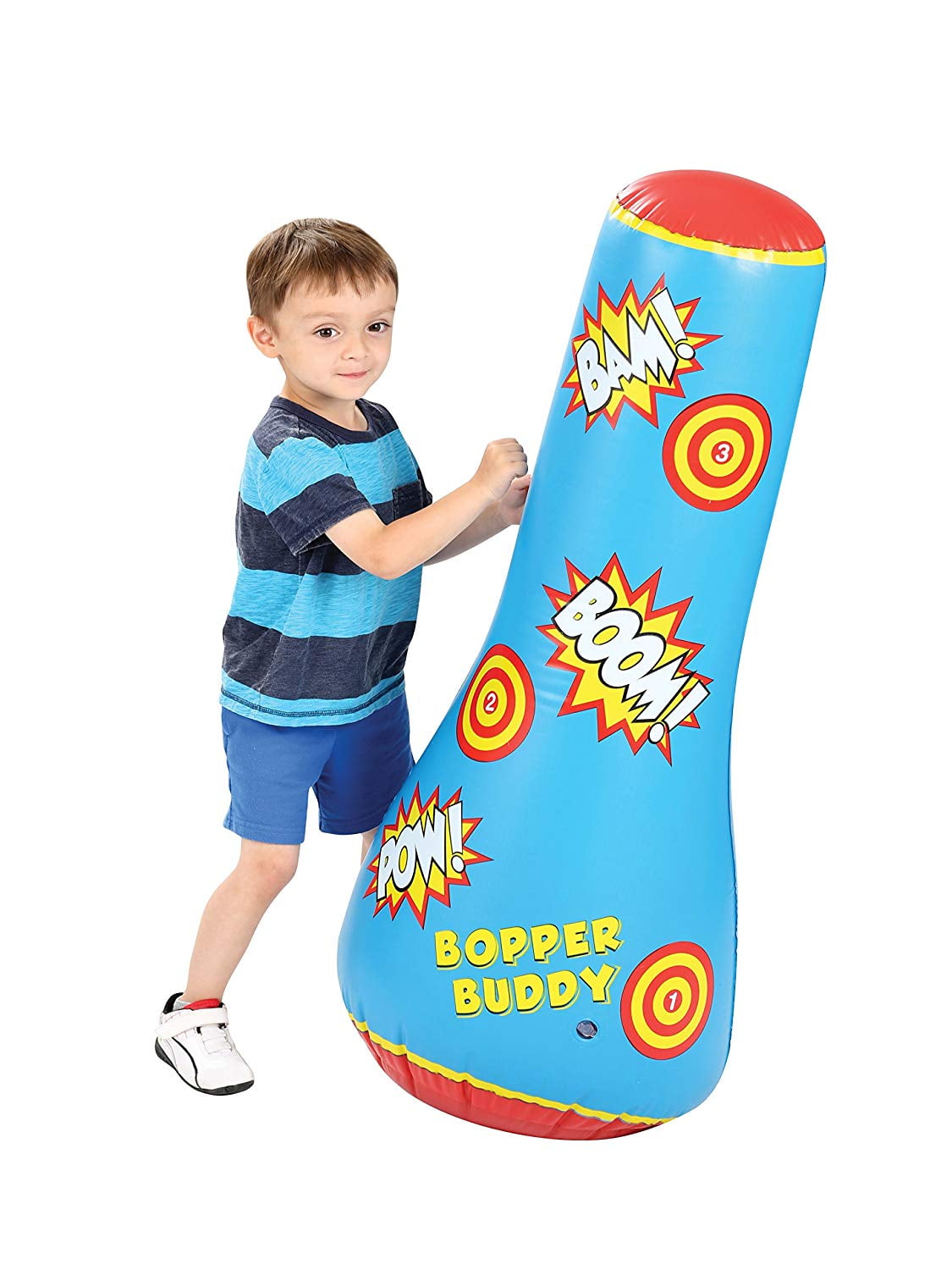 Kids Inflatable Boxing Punch Bag Children Punching Bag for Fitness Exercise Toys 