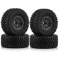 thumbnail image 1 of TFixol 4-Piece 100x42mm 5-Spoke RC Rubber Tires for Remote Control Vehicles, 1 of 6