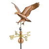 26" Luxury Polished Copper Attack Eagle Weathervane