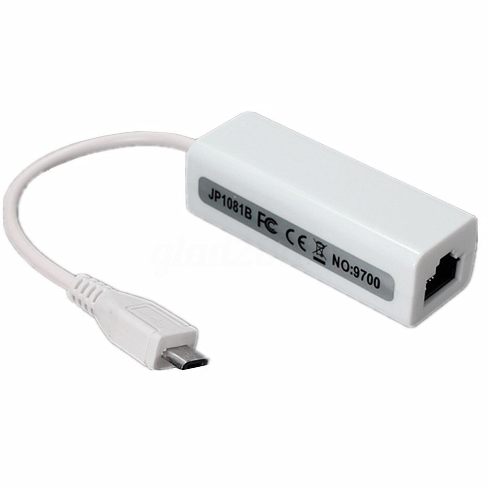 Micro Usb 2.0 5P To Rj45 Networks Lan Cable Converter Adapter