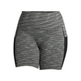 thumbnail image 6 of Under Control Women’s Adult Plus Active Seamless Bicycle Short With Phone Pockets Athletic Shorts, 6 of 7