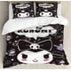 thumbnail image 4 of Juego de ropa de cama con dibujos animados de Anime Sanrio Kawaii Kuromi, edredón, funda de almohada, ropa de cama para niños, 4 of 4