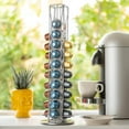 thumbnail image 6 of Mixpresso Capsule Spinning Carousel Holder I 360 Degree Rotatable Coffee Capsules Holder Rack I Solid Base | Holds 40 Coffee Pods Easy Access, Espresso Pod Holder For Home & Office, 6 of 8