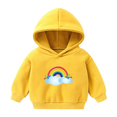 

Rvkxad Toddler Kids Baby Boy Clothes Hooded Sweatshirts Boys Girls Hoodies Cartoon Cute Hoodie Fall Winter Outfit Long Sleeve Hoodies Sweatershirt