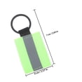 thumbnail image 2 of unbranded 6Ud Llaveros Reflectivos Negros Colgantes Para Y Bolsos, 2 of 8