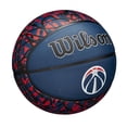 thumbnail image 2 of Baloncesto WILSON Graffiti del equipo de la NBA Washington Wizards #7, 2 of 7