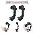 thumbnail image 3 of WRITWAA 2 Pcs Clip de Tambour de Microphone Compact Réglable avec Matériau ABS pour Utilisation en Kayak Noir, 3 of 8