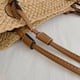 thumbnail image 4 of Bolso Hombro Mano Tejido para Mujer Viajes Al Aire Libre (marrón), 4 of 9