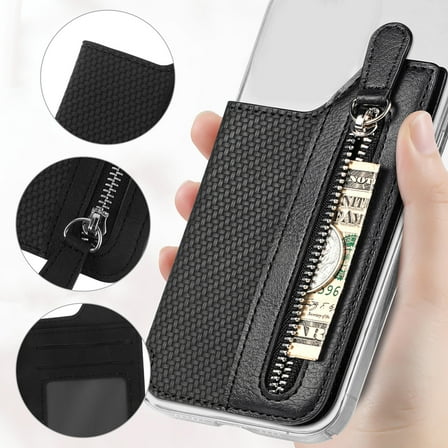 LULULION Cellphone Wallet Assorted Color Phone Back Pocket for Credit Cards