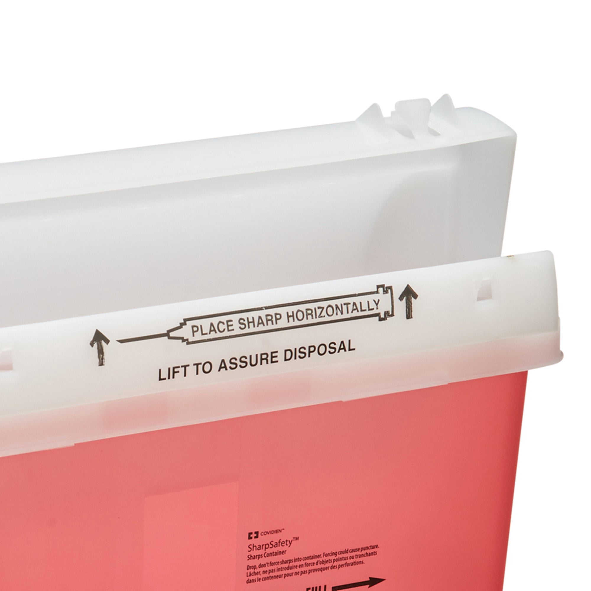SharpStar In-Room Sharps Container 1.25 gal. Horizontal Entry Case of 20