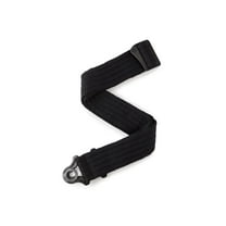 D'Addario Auto Lock Guitar Strap, Black Padded Stripes