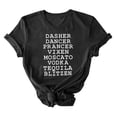 thumbnail image 2 of LSLJS Women's T-shirt Mode Col Rond Imprimé Short Sleeve Casual T-shirt Ample Tops, Cadeaux for Women, 2 of 4