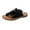 Black, variant on HKEJIAOI Womens Flip Flops Summer Ladies Embroidered Flowers Slippers Sandals Casual Women's Shoes Slippers