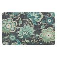 thumbnail image 1 of Modern Collection Non-Slip Floral Area Rug | Distinctive 20x32 inch Vintage Design | Perfectly Complements Living Room, Bathroom Decor, 1 of 5