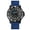 Blue, variant on Men's Military Watch: Luminous Hands 24-Hour Large Numeral Dial Nylon Sport Strap - Gift
