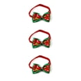 thumbnail image 4 of Greeniant Collares para mascotas Corbata para perros Corbata para perros de Navidad Festival Ornamental Accesorios para mascotas de moda Type1 NO1, 4 of 6