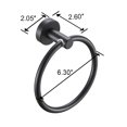 thumbnail image 6 of Bathroom Set, Thicken Space Aluminum 3 PCS Towel bar Set- Matte Black 16-27 Inches Adjustable Bathroom Accessories Set, 6 of 9