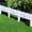 White, variant on Luckky Garden Edging,10 Piece Outdoor Decorative Flower Bed Border Set for Landscaping