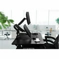 thumbnail image 4 of Dual Monitor Arm Mount – Adjustable Height, Tilt, and Swivel Desk Mount for 17–27” Monitors, C-Clamp and Grommet Installation, 4 of 10